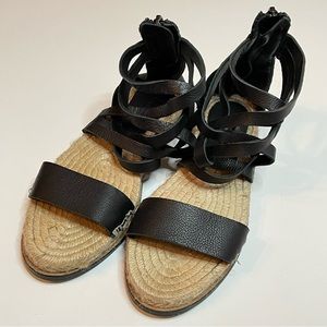 Zara Woman Espadrille Gladiator Sandals